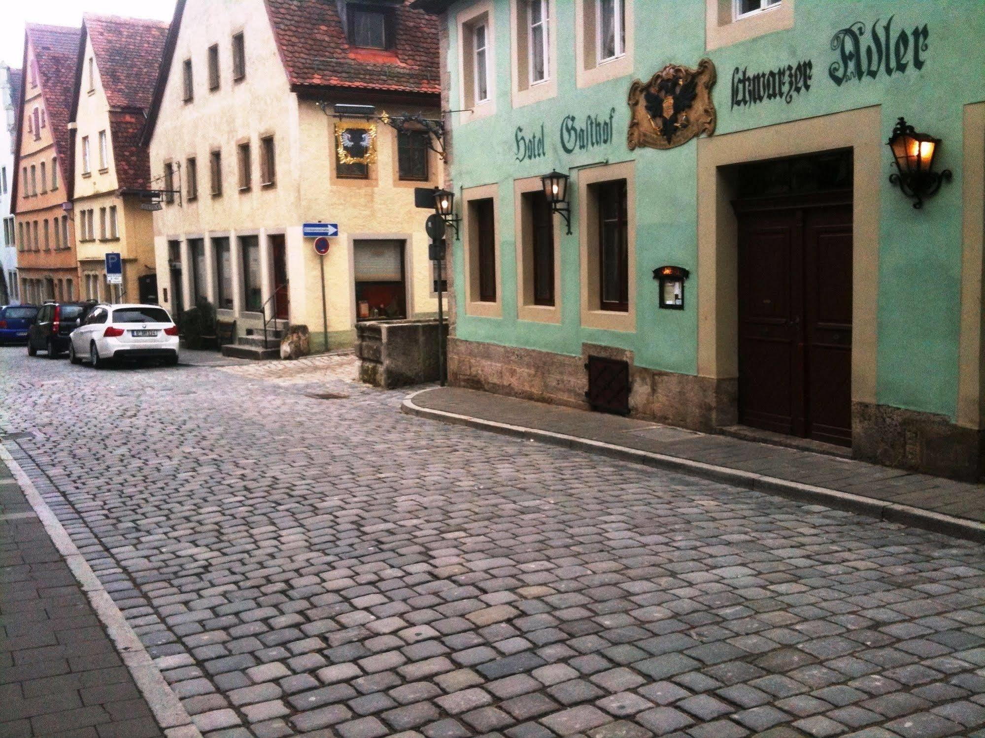 Hotel Schwarzer Adler Rothenburg ob der Tauber Exterior photo